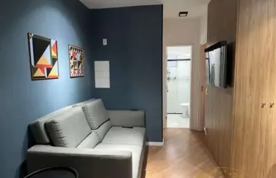 Apartamento para locação em barueri, alphaville, 2 dormitórios, 1 banheiro, 1 vaga