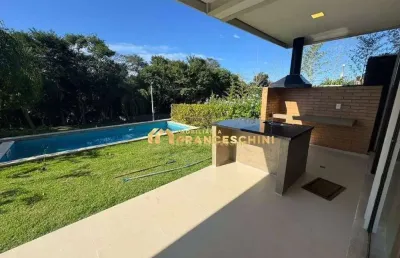 Casa com 4 dormitórios, 380 m² - venda por r$ 4.800.000,00 ou aluguel por r$ 21.449,98/mês - condomínio reserva do paratehy - são josé dos campos/sp