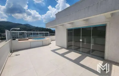 Cobertura com 4 dormitórios à venda, 300 m² por r$ 1.170.000,00 - freguesia de jacarepaguá - rio de janeiro/rj