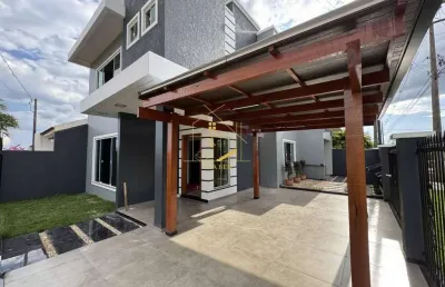 Sobrado à venda em marechal cândido rondon, boa vista, com 3 quartos, 121,45m²