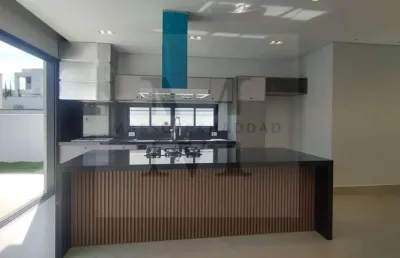 Casa em condomínio para venda em votorantim, alphaville nova esplanada, 3 dormitórios, 3 suítes, 4 banheiros, 4 vagas