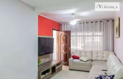 Sobrado com 4 dormitórios à venda, 188 m² por r$ 585.000,00 - parque capuava - santo andré/sp