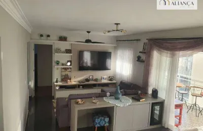 Apartamento com 3 dormitórios à venda, 130 m² por r$ 1.260.000,00 - baeta neves - são bernardo do campo/sp