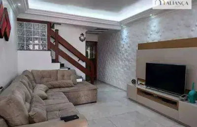 Sobrado com 3 dormitórios à venda, 145 m² por r$ 959.000,00 - assunção - são bernardo do campo/sp