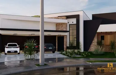 Casa em condomínio fechado com 3 quartos à venda na Rua Rogério Pécora Neto, Alphaville Nova Esplanada, Votorantim