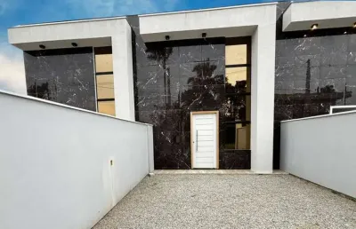 Casa com 3 quartos sendo uma suíte em barra do sul - costeira