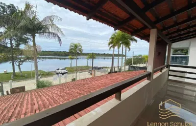 Sobrado frente para a lagoa – balneário barra do sul - linguado