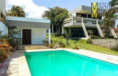 Casa duplex com 5 suítes à venda, 500 m² por r$ 2.400.000 - de lourdes - fortaleza/ce