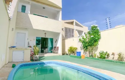 Casa duplex com deck privativo e 6 quartos à venda, 251 m² por r$ 650.000 - de lourdes - fortaleza/ce