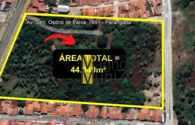 Terreno para alugar, 44340 m² por r$ 39.358,53/mês - canindezinho - fortaleza/ce
