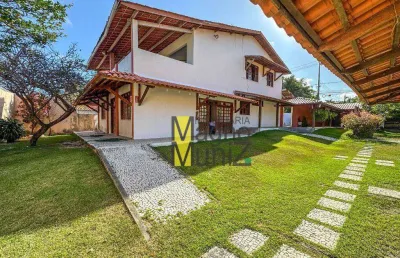 Casa duplex super espaçosa com 4 suítes à venda, 496 m² por r$ 1.100.000 - engenheiro luciano cavalcante - fortaleza/ce