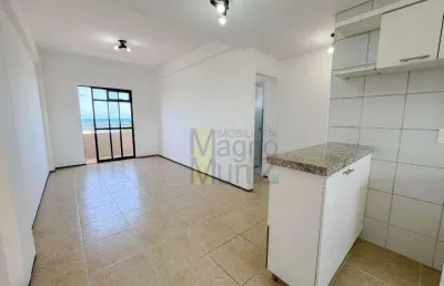 Apartamento vista mar com 2 suítes à venda, 61 m² por r$ 350.000 - praia do futuro - fortaleza/ce