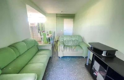 Edifício abarana – apartamento mobiliado com 2 quartos para alugar, 60 m² por r$ 2.751/mês - papicu - fortaleza/ce