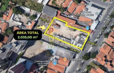 Terreno à venda, 2.035 m² por r$ 3.950.000 - papicu - fortaleza/ce