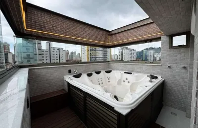 Sobrado à venda, 4 quartos, 4 suítes, 3 vagas, campo grande - santos/sp