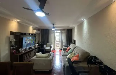 Apartamento à venda, 3 quartos, 1 suíte, 1 vaga, campo grande - santos/sp