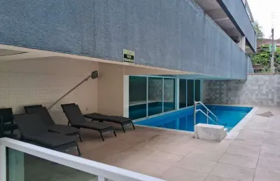 Apartamento à venda, 2 quartos, 1 suíte, 1 vaga, macuco - santos/sp