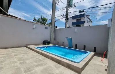 Sobrado à venda, 2 quartos, 2 suítes, 1 vaga, macuco - santos/sp