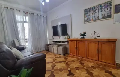 Apartamento à venda, 2 quartos, 1 vaga, campo grande - santos/sp