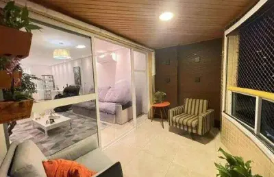 Apartamento à venda, 3 quartos, 3 suítes, 2 vagas, gonzaga - santos/sp