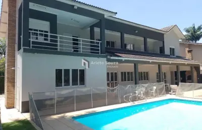 Casa em condomínio para venda em guararema, residencial green village, 4 dormitórios, 2 suítes, 5 banheiros, 6 vagas