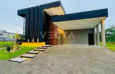 Casa em condomínio fechado com 3 quartos à venda na Avenida Projetada 3, Terras Alphaville Mirassol, Mirassol