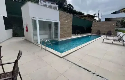 Cobertura com 3 dormitórios para alugar, 156 m² por r$ 4.737/mês - bom retiro - teresópolis/rj