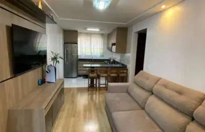 Apartamento para venda em são josé dos pinhais, cidade jardim, 2 dormitórios, 1 banheiro, 1 vaga