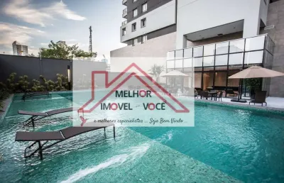 Apartamento para locação mobiliado próximo a berrini / brooklin