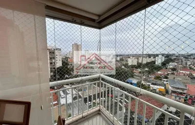 Apartamento à venda na vila mascote com 90m2, 3 quartos, 2 suítes, 2 vagas