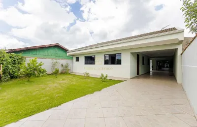 Residência em piraquara  casa principal, edícula e espaço gourmet