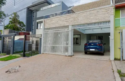 Sobrado no bairro xaxim em curitiba – 180m privativos – 4 dormitórios – 2 vagas livres