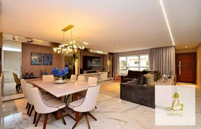 Magnifica residência em condomínio, 3 suítes, 6 vagas - 325m², no uberaba!