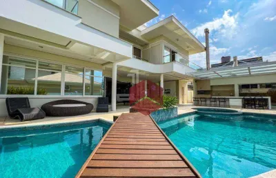 Casa à venda, 537 m² por r$ 7.300.000,00 - jurerê internacional - florianópolis/sc