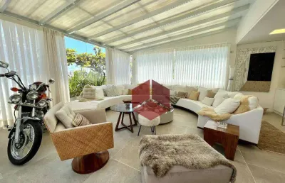 Casa à venda, 500 m² por r$ 12.500.000,00 - jurerê internacional - florianópolis/sc