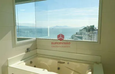 Cobertura à venda, 431 m² por r$ 9.500.000,00 - beira mar - florianópolis/sc