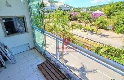 Apartamento com 1 quarto à venda, 54 m² por r$ 990.000 - jurerê - florianópolis/sc