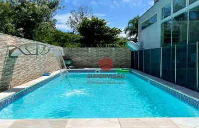 Casa à venda, 223 m² por r$ 2.100.000,00 - cachoeira do bom jesus - florianópolis/sc