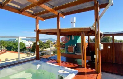 Cobertura à venda, 149 m² por r$ 1.400.000,00 - ingleses - florianópolis/sc