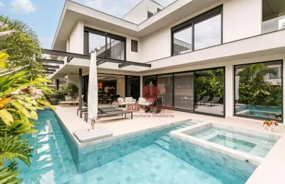 Casa à venda, 570 m² por r$ 12.000.000,00 - jurere leste - florianópolis/sc
