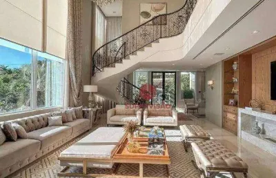 Casa com 4 quartos à venda, 853 m² por r$ 16.000.000 - cacupé - florianópolis/sc