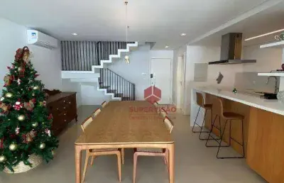 Apartamento à venda, 272 m² por r$ 7.200.000,00 - jurerê - florianópolis/sc