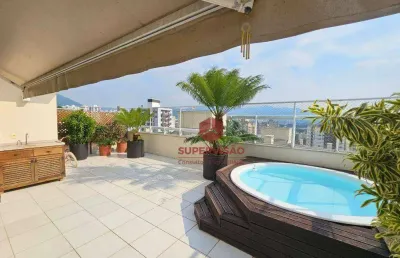 Cobertura à venda, 227 m² por r$ 2.400.000,00 - itacorubi - florianópolis/sc