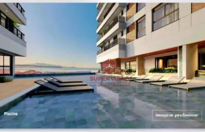Apartamento à venda, 159 m² por r$ 2.800.000,00 - praia comprida - são josé/sc