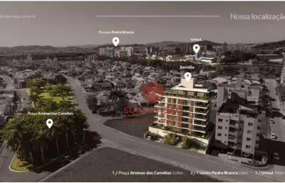 Apartamento à venda, 147 m² por r$ 1.418.296,55 - pedra branca - palhoça/sc