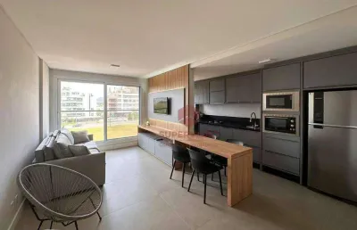 Apartamento com 2 quartos à venda, 77 m² por r$ 1.690.000 - jurerê internacional - florianópolis/sc