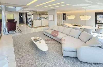 Apartamento com 4 quartos à venda, 290 m² por r$ 9.200.000 - jurerê - florianópolis/sc
