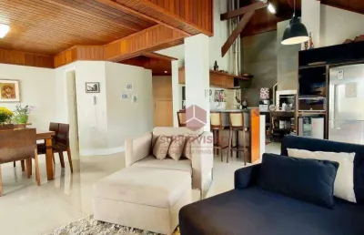 Cobertura com 3 dormitórios à venda, 213 m² por r$ 3.490.000,00 - joão paulo - florianópolis/sc