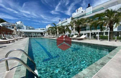 Cobertura com 3 dormitórios à venda, 166 m² por r$ 3.200.000,00 - jurerê - florianópolis/sc