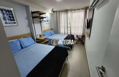 Flat de 44,80m² mobiliado no cabo branco por r$ 530 mil – pronto para renda imediata!
